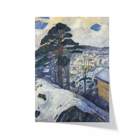 Winter in Kragero | Edvard Munch | 1912