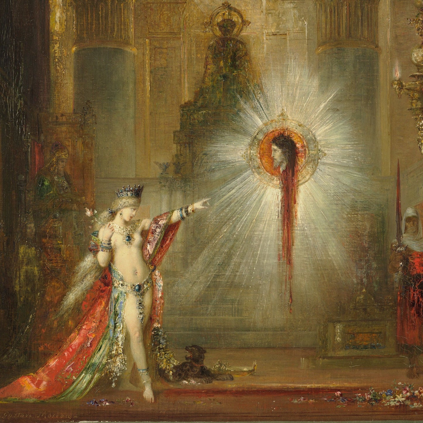 The Apparition | Gustave Moreau | 1876