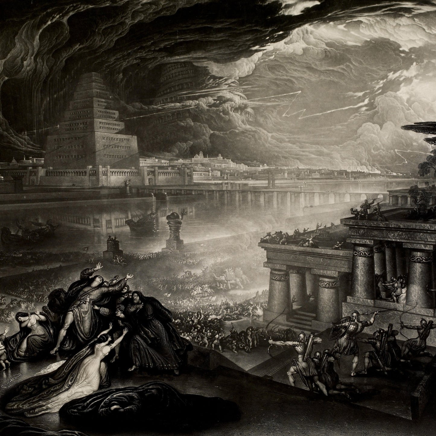 The Fall of Babylon | John Martin | 1830