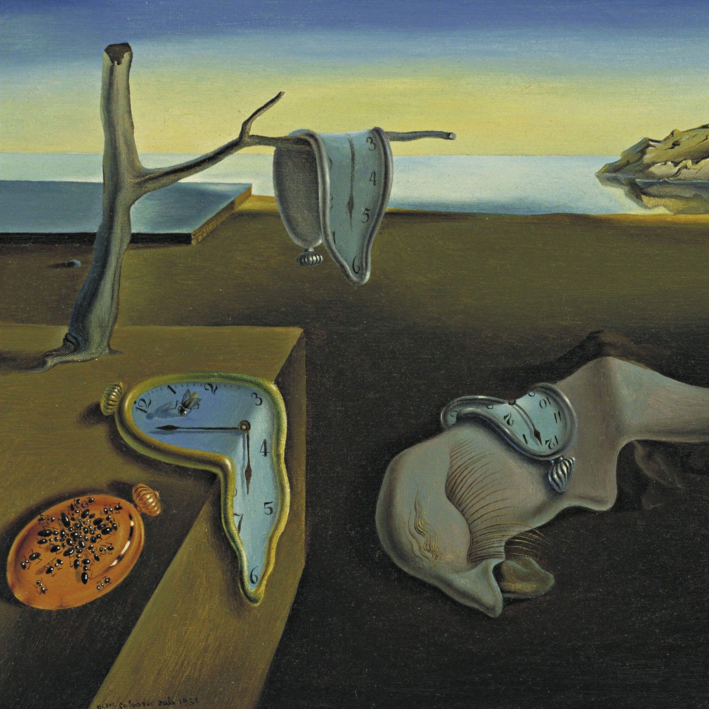 The Persistence of Memory | Salvador Dalí | 1931