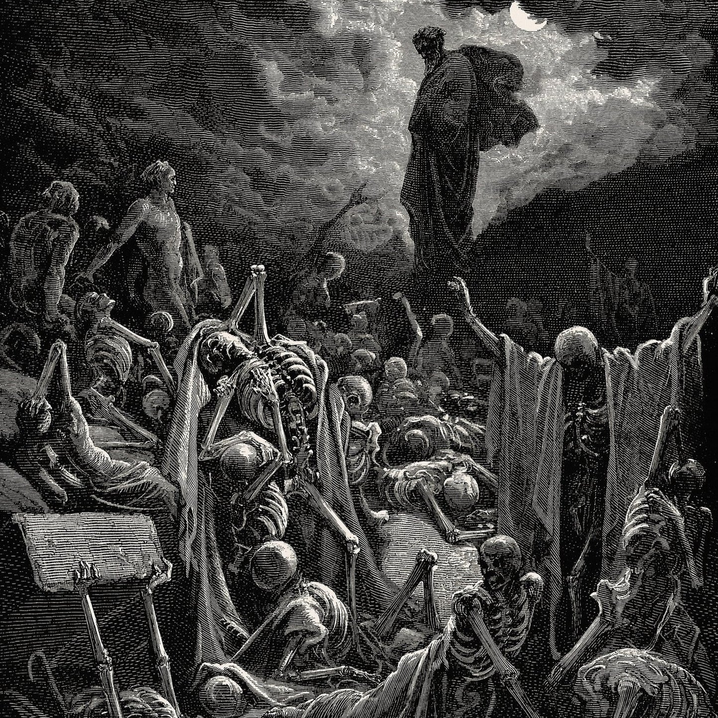 The Valley of the Dry Bones | Gustave Doré | 1866