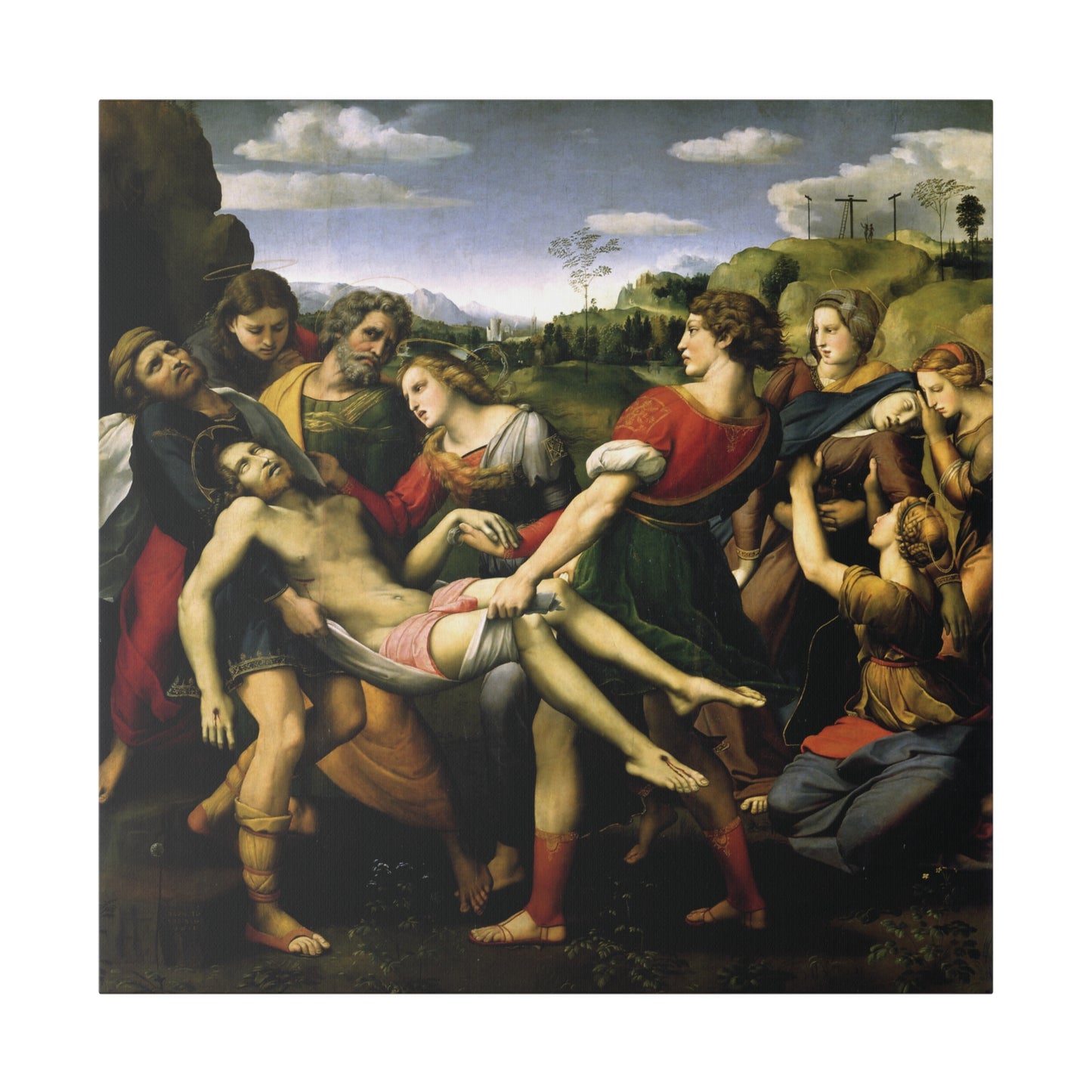 Entombment, Pala Baglione | Raphael | 1507