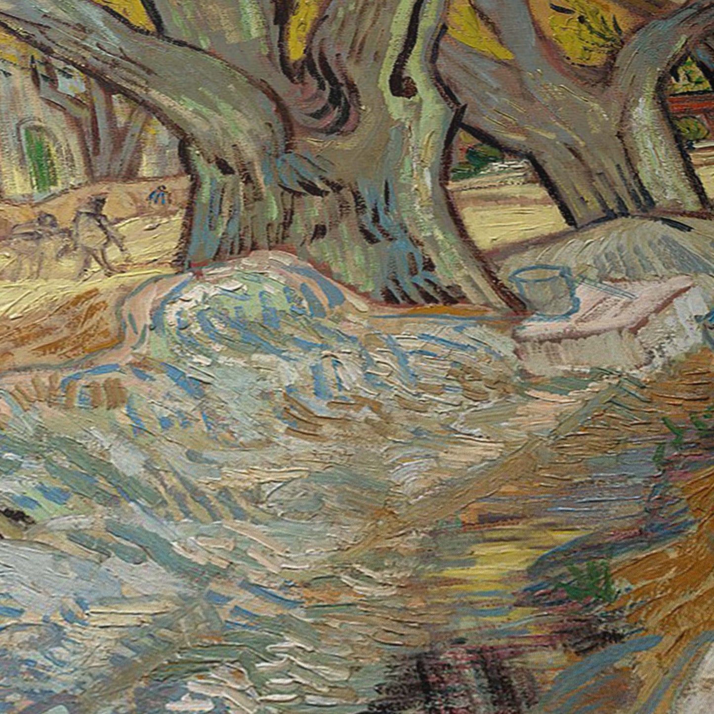 The Large Plane Trees | Vincent van Gogh | 1889