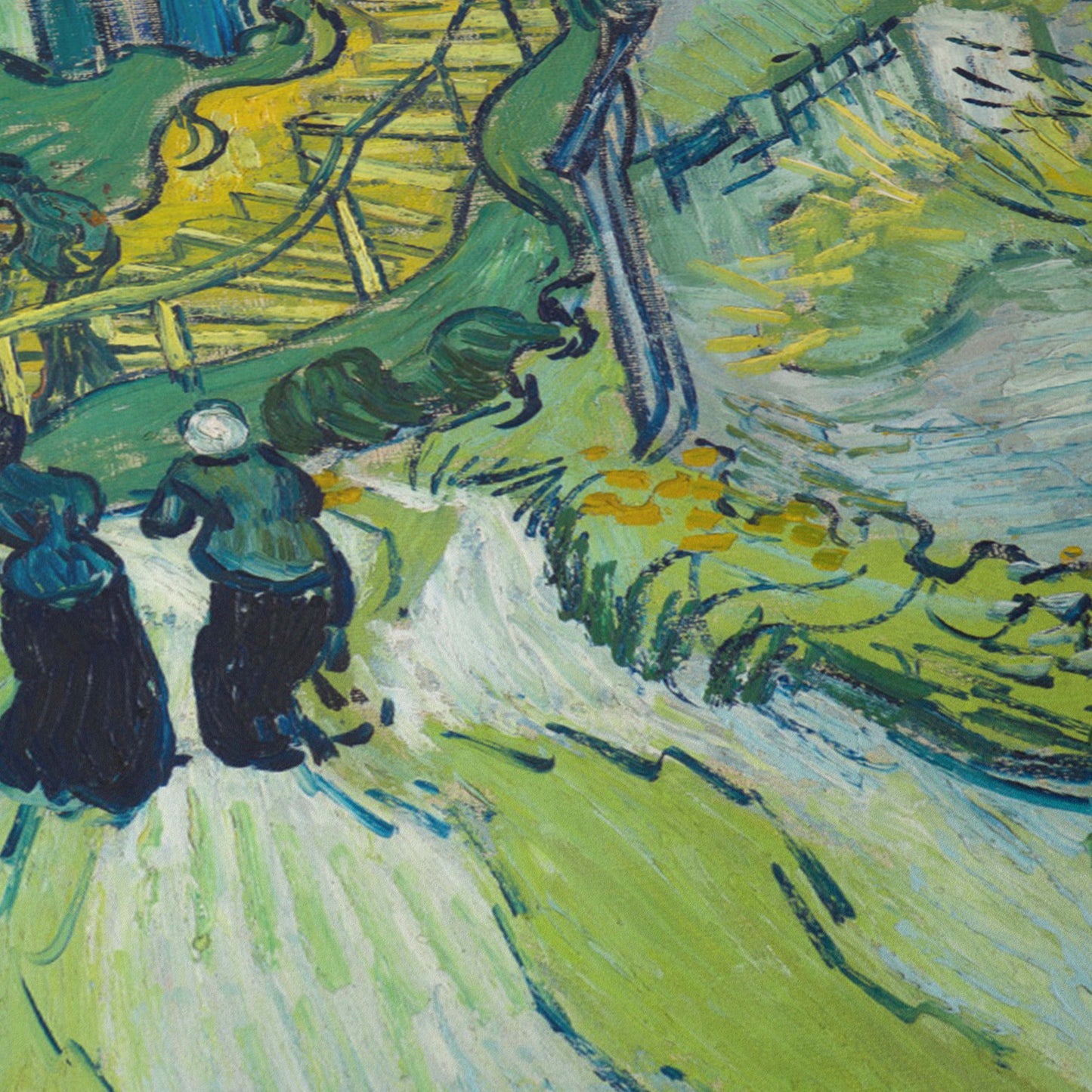 Stairways at Auvers | Vincent van Gogh | 1890