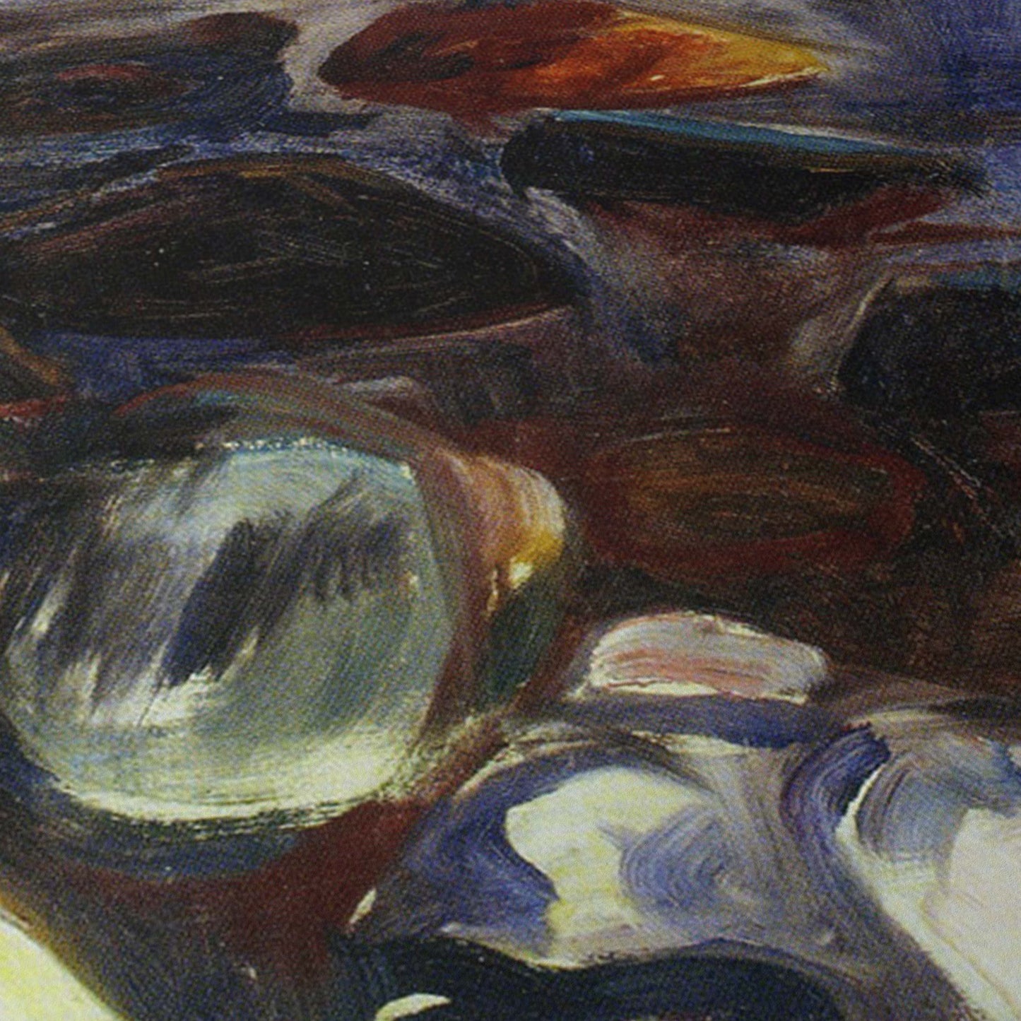 Rowing Boat on the Sea | Edvard Munch | 1900