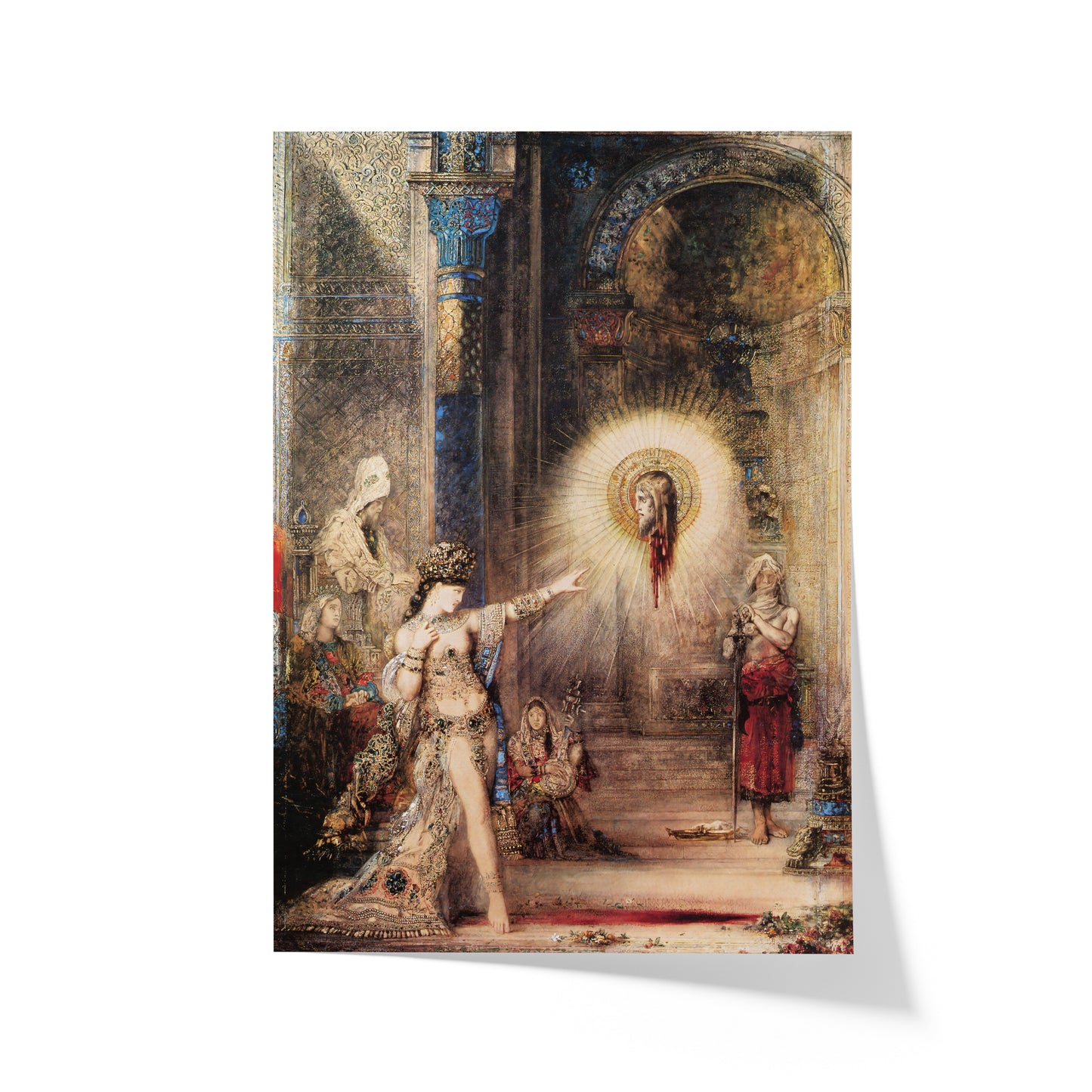 The Apparition (Watercolor) | Gustave Moreau | 1876