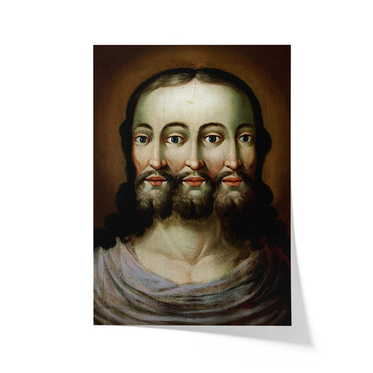 Three-faced Trinity | Anonymous | 17th Century