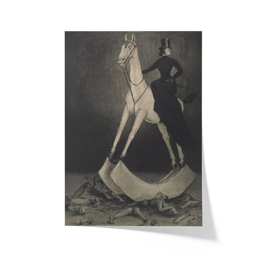 The Lady on the Horse | Alfred Kubin | 1901