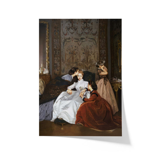 The Reluctant Bride | Auguste Toulmouche | 1866