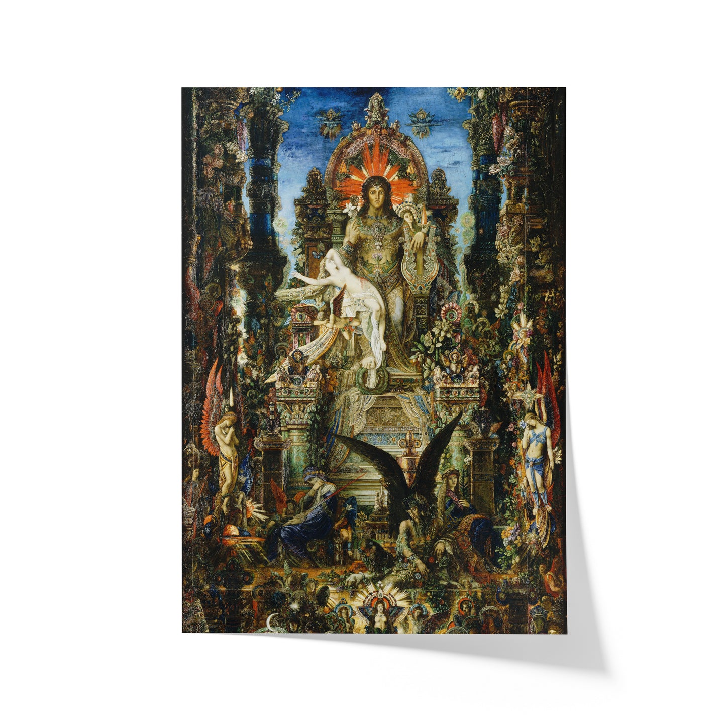 Jupiter and Semele | Gustave Moreau | 1894-95