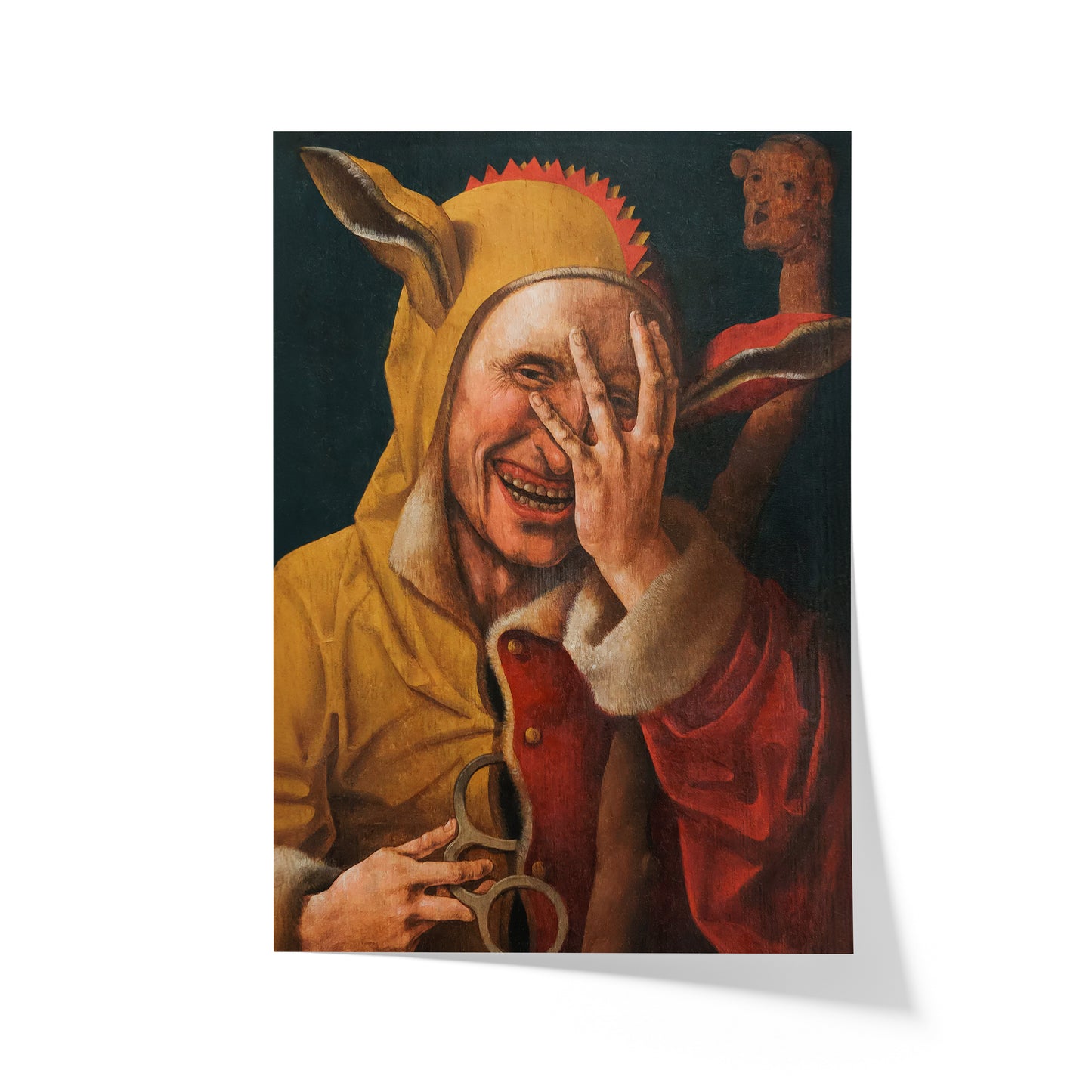 Laughing Fool | Jacob Cornelisz. van Oostzanen | c. 1500