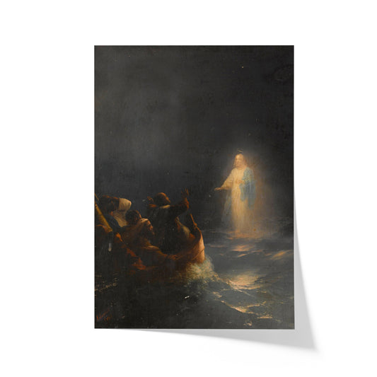 Jesus Walking on Water | Ivan Aivazovsky | 1863