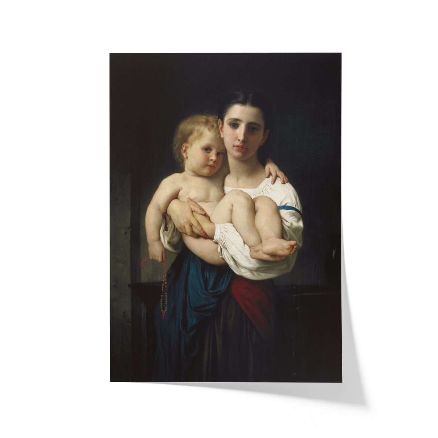 The Elder Sister, Reduction | William-Adolphe Bouguereau | 1864