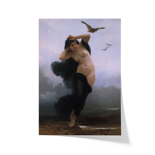 Night | William-Adolphe Bouguereau | 1883