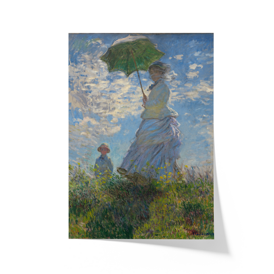 Woman with a Parasol | Claude Monet | 1875