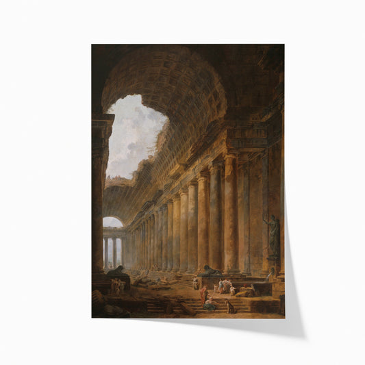 The Old Temple | Hubert Robert | 1787