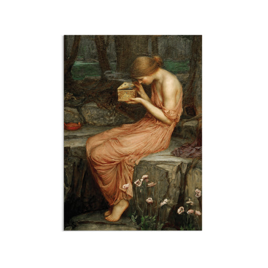 Psyche Opening the Golden Box  | John William Waterhouse | 1903