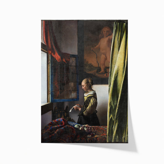 Girl Reading a Letter at an Open Window | Johannes Vermeer | 1657