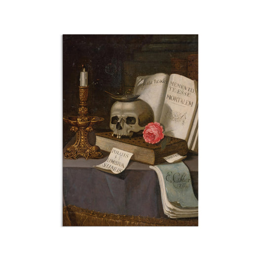 Vanitas Still Life with a Skull | Edward Collier | 17th Century