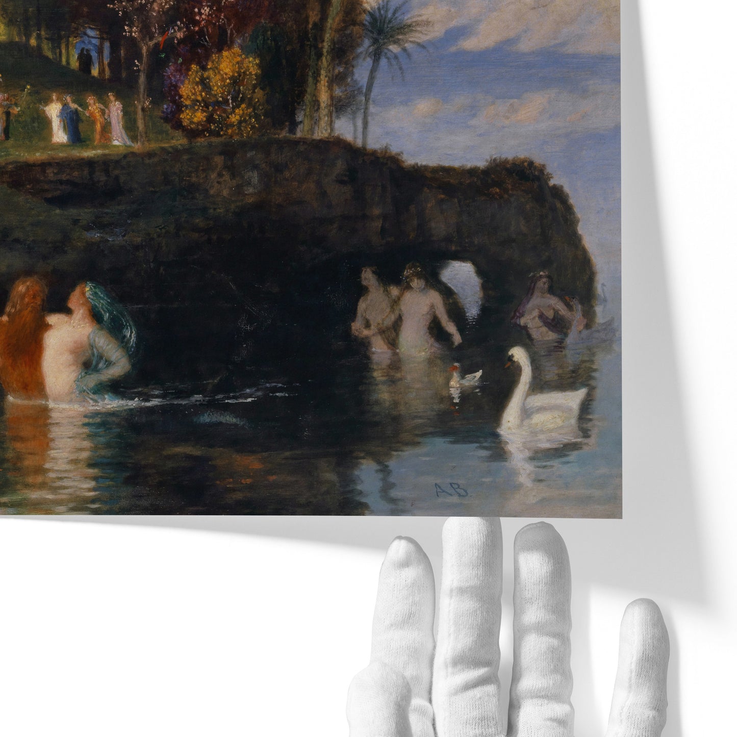 Isle of Life | Arnold Böcklin | 1888