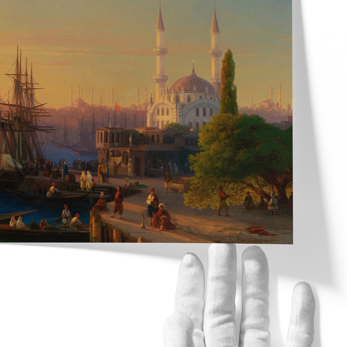 View of Constantinople and the Bosphorus | Ivan Aivazovsky | 1856