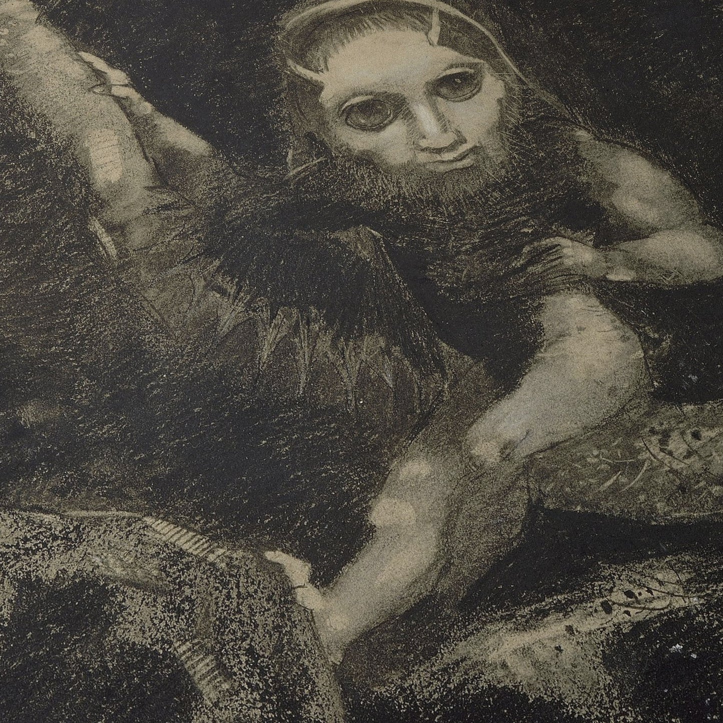 Caliban | Odilon Redon | 1881