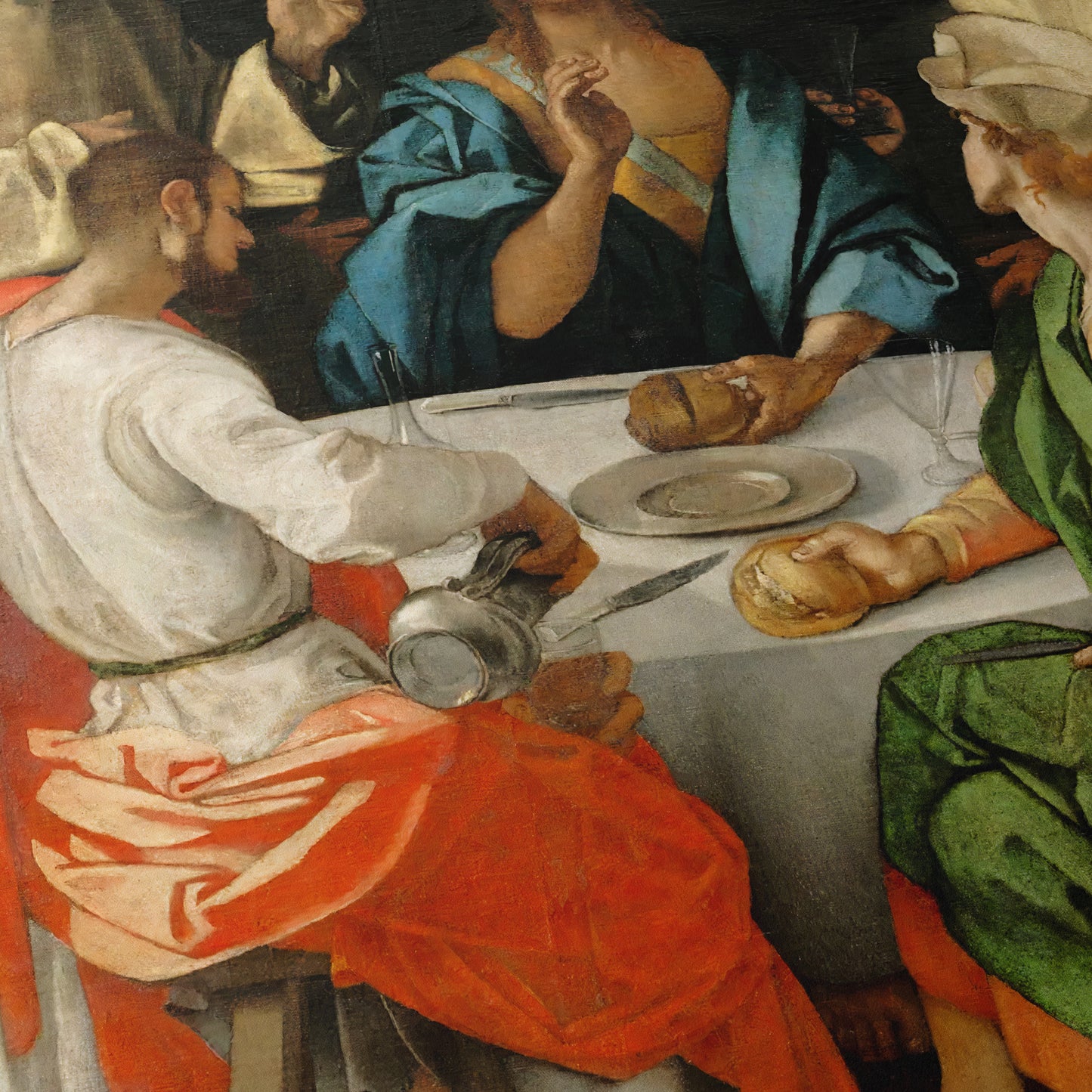 Supper at Emmaus | Jacopo Pontormo | 1525