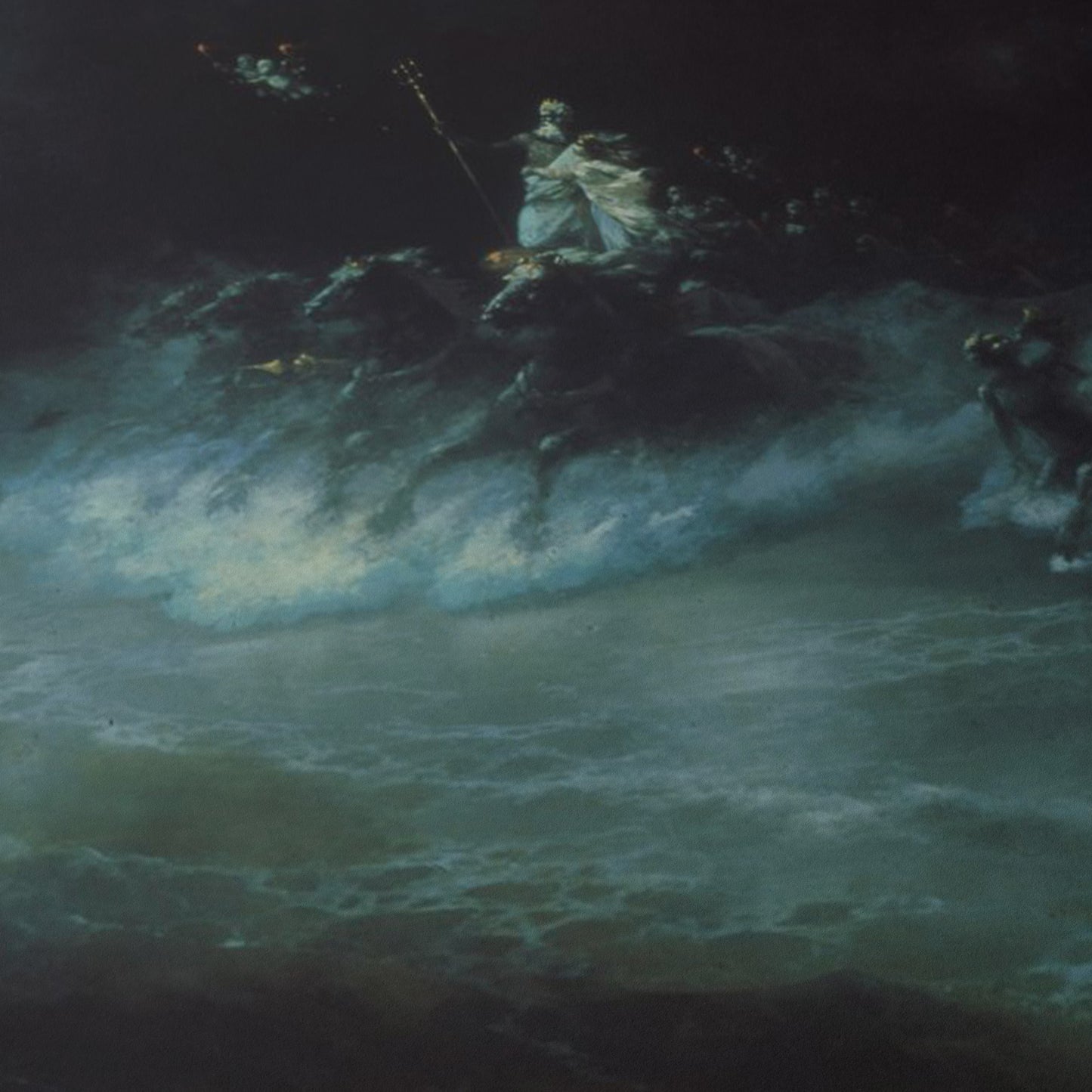 Travel of Poseidon by Sea | Ivan Aivazovsky | 1894