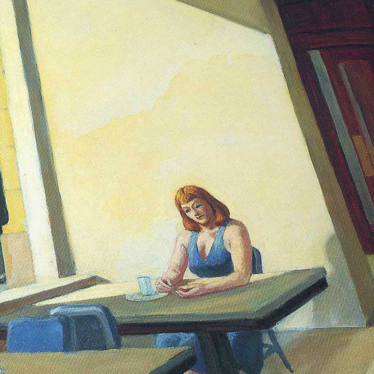 Sunlight in a Cafeteria | Edward Hopper | 1958