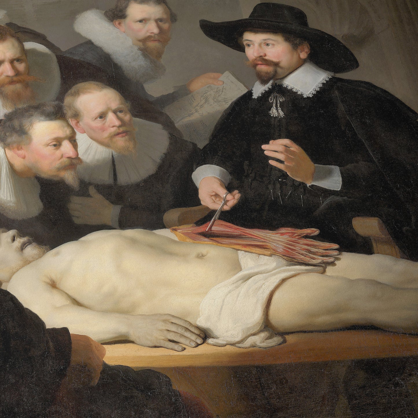 The Anatomy Lesson Of Dr. Nicolaes Tulp | Rembrandt | 1632