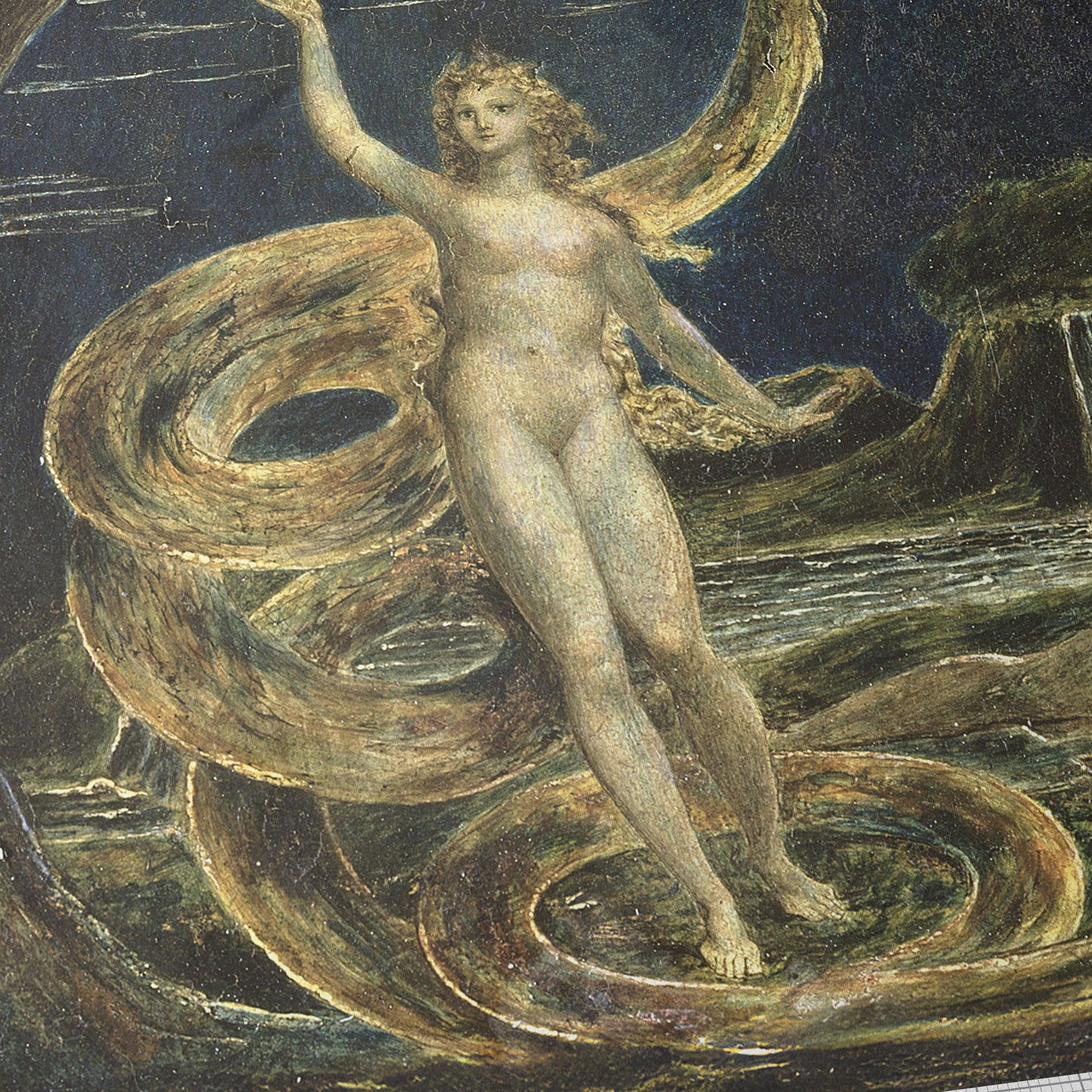 Eve Tempted by the Serpent | William Blake | 1799-1800