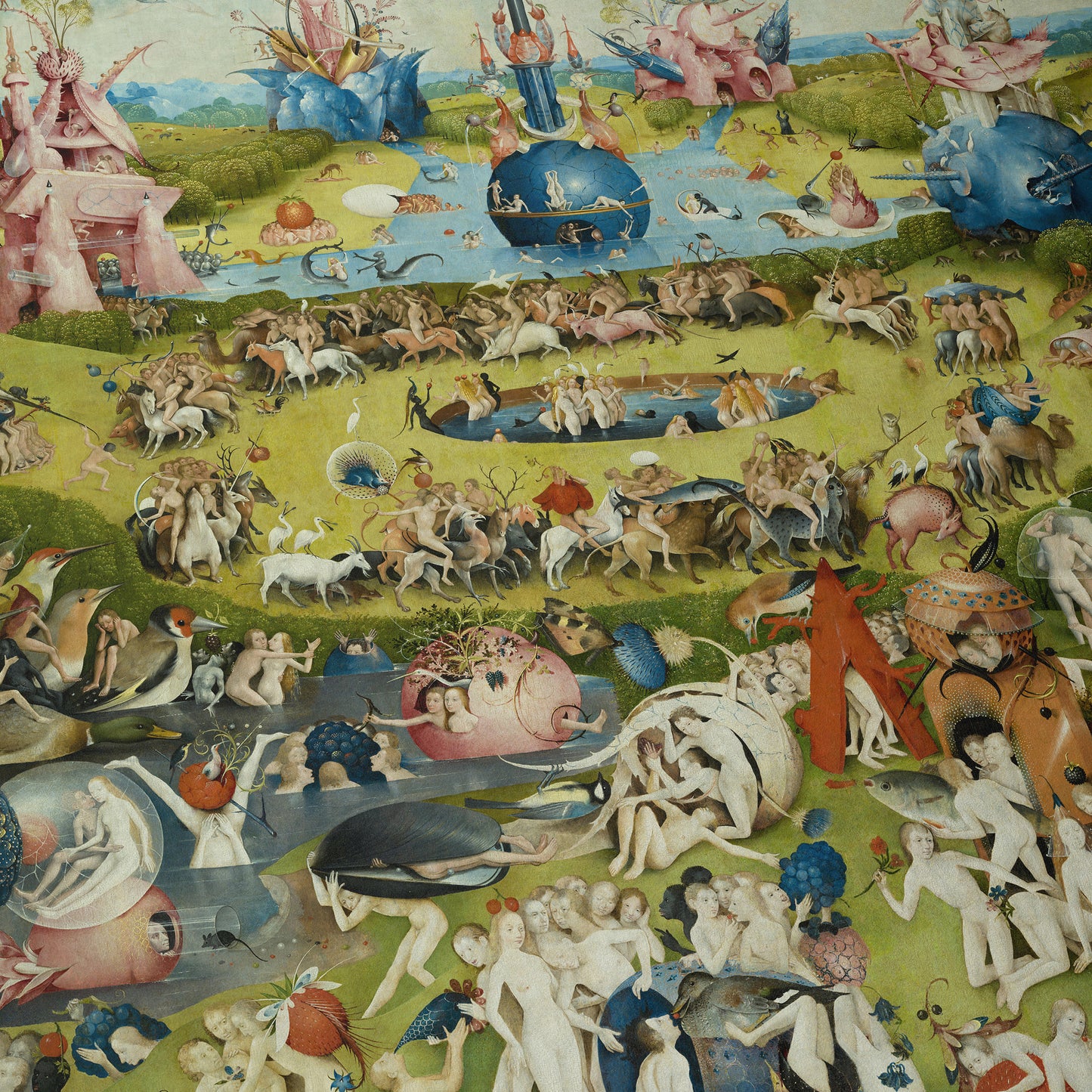 The Garden of Earthly Delights | Hieronymus Bosch | 1490