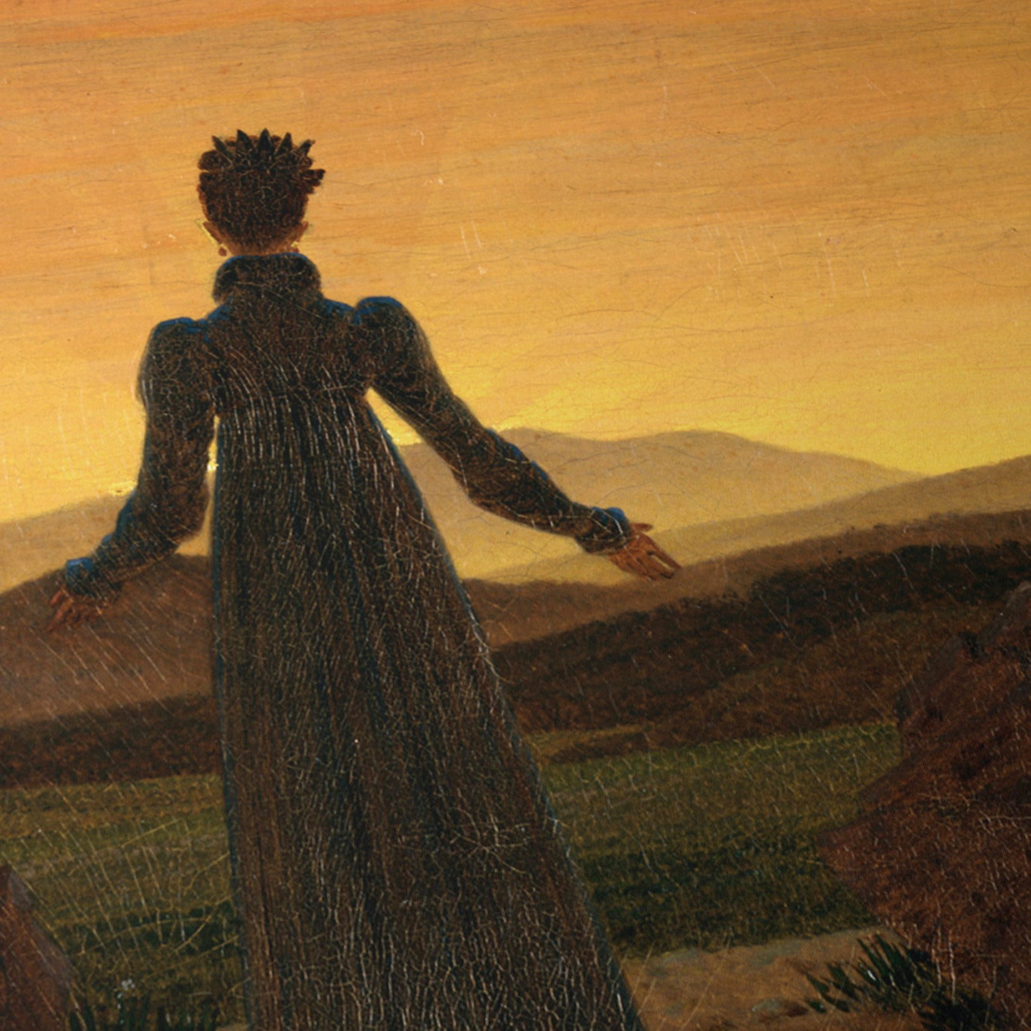 Woman before the Rising Sun | Caspar David Friedrich | 1818-20