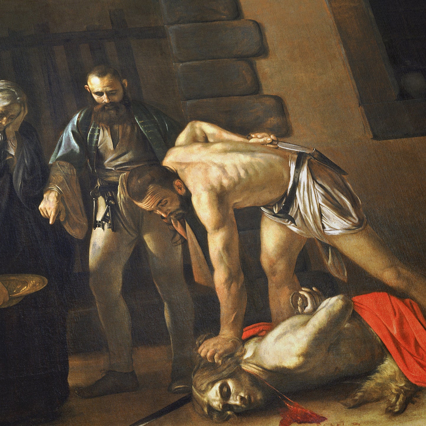 The Beheading of St John the Baptist | Caravaggio | 1608