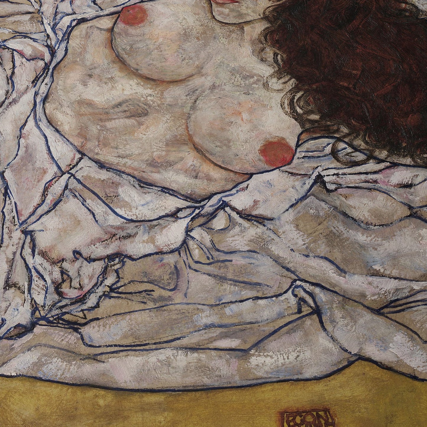 Reclining Woman | Egon Schiele | 1917