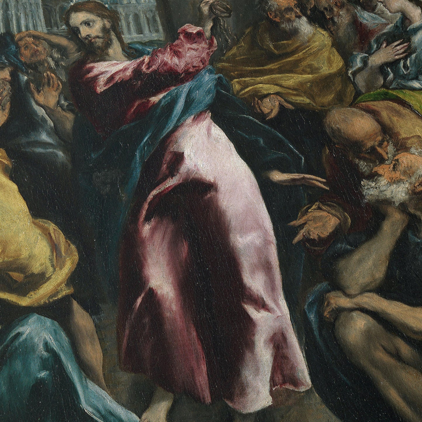 Christ Driving the Money Changers from the Temple (Third Version) | El Greco | 1600