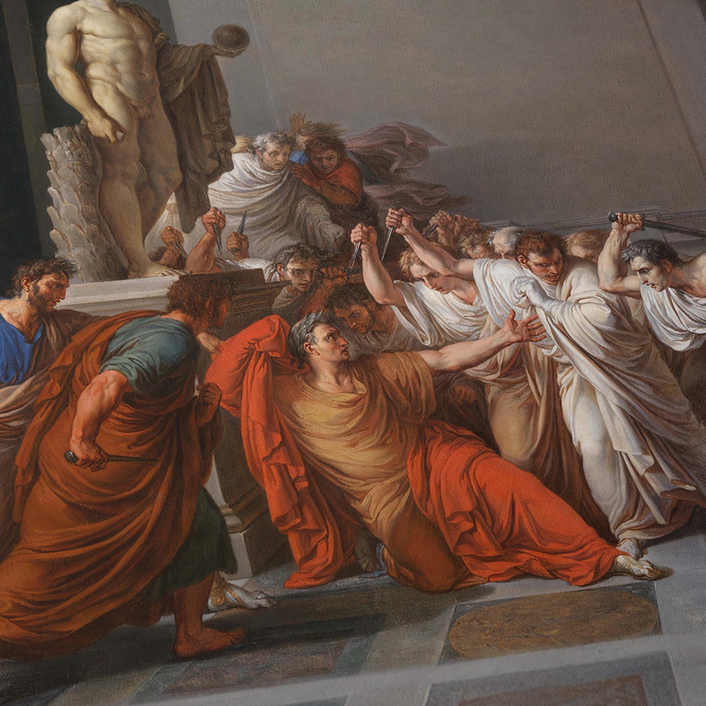 The Death of Julius Caesar | Vincenzo Camuccini | 1806