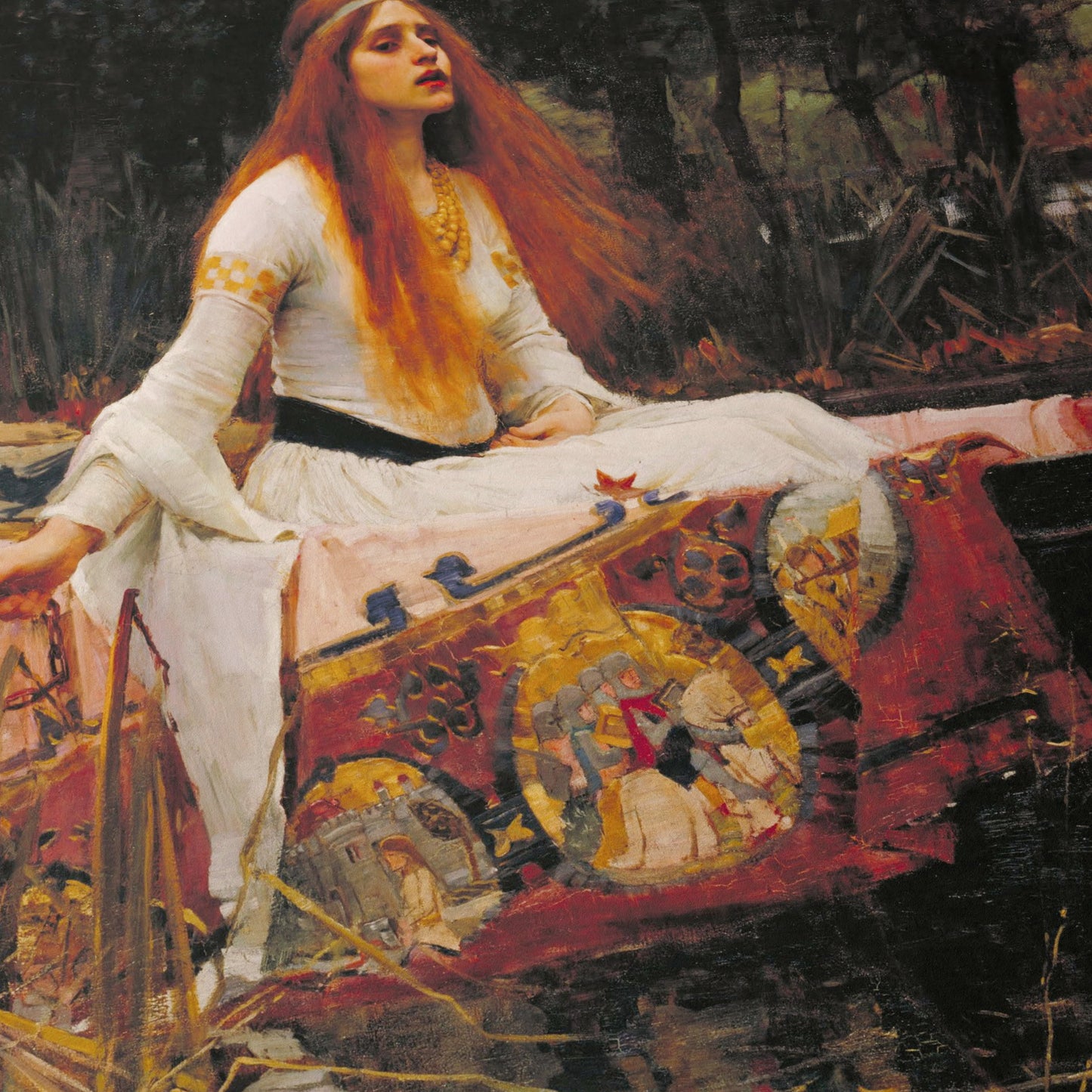 The Lady of Shalott | John William Waterhouse | 1888