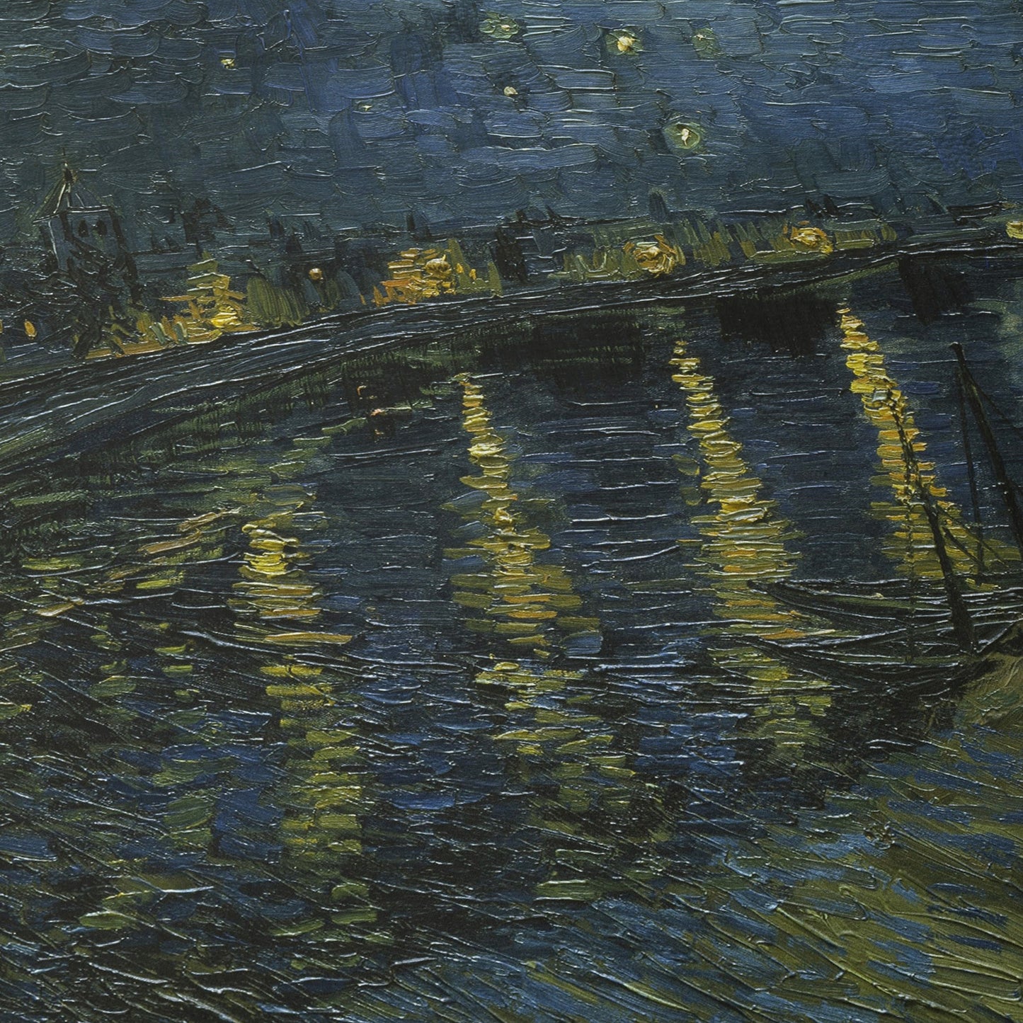 Starry Night Over The Rhone | Vincent van Gogh | 1888