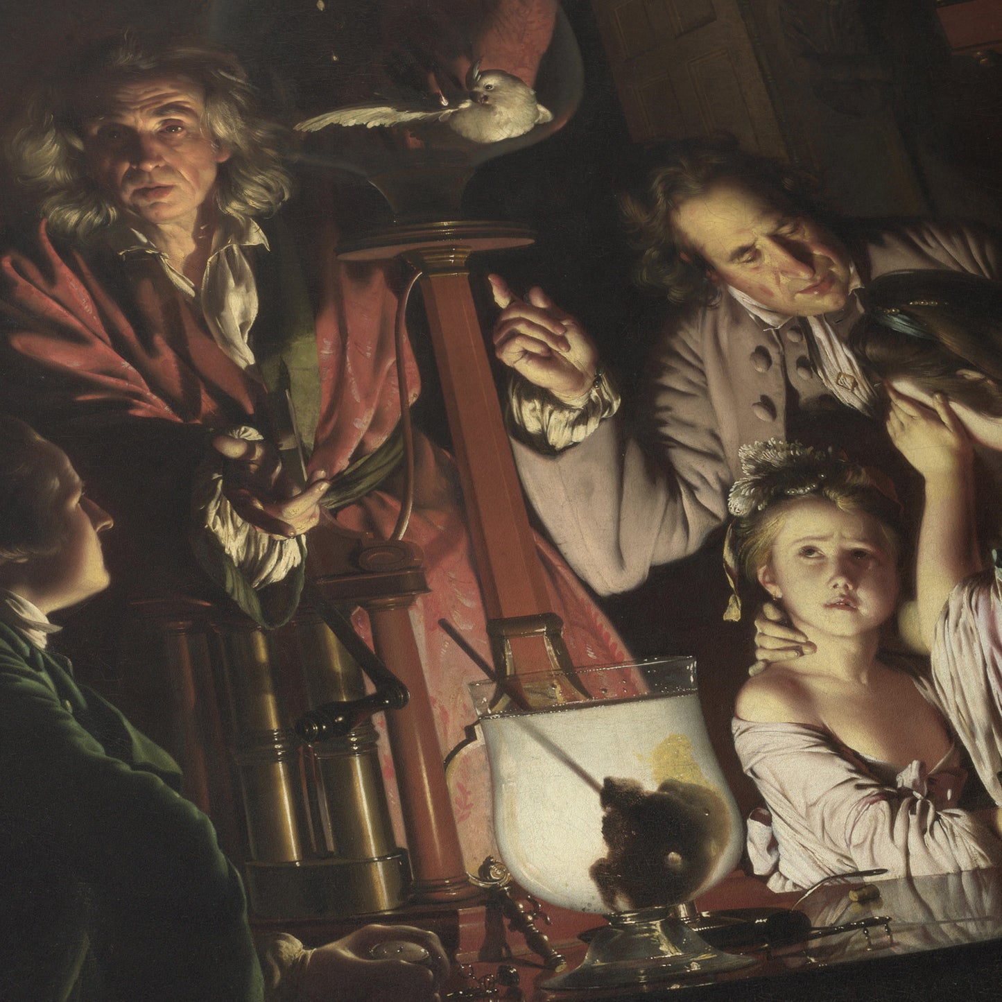 An Experiment on a Bird in the Air Pump | Joseph Wright of Derby | 1768