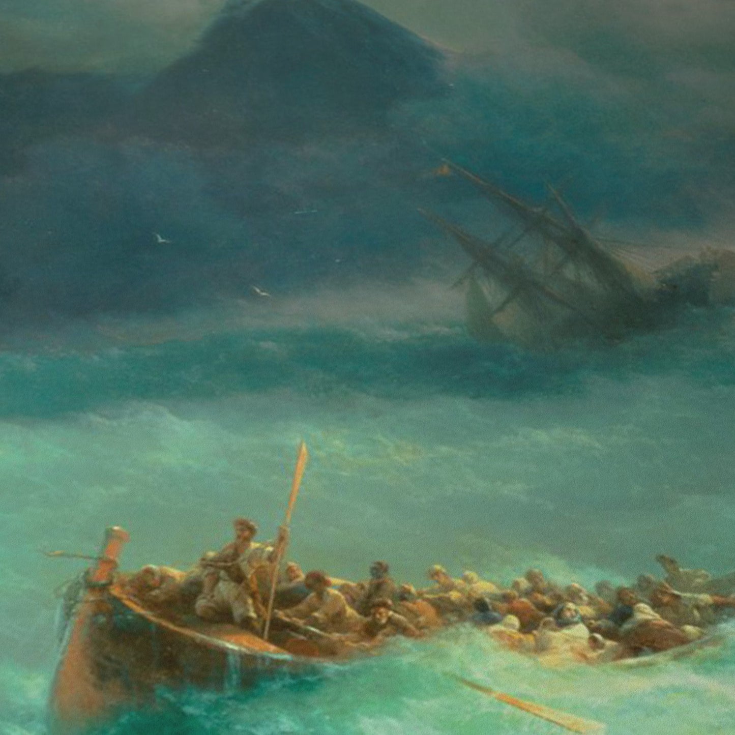 The Shipwreck | Ivan Aivazovsky | 1873