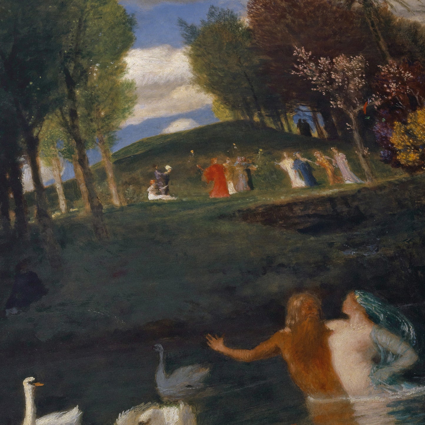 Isle of Life | Arnold Böcklin | 1888