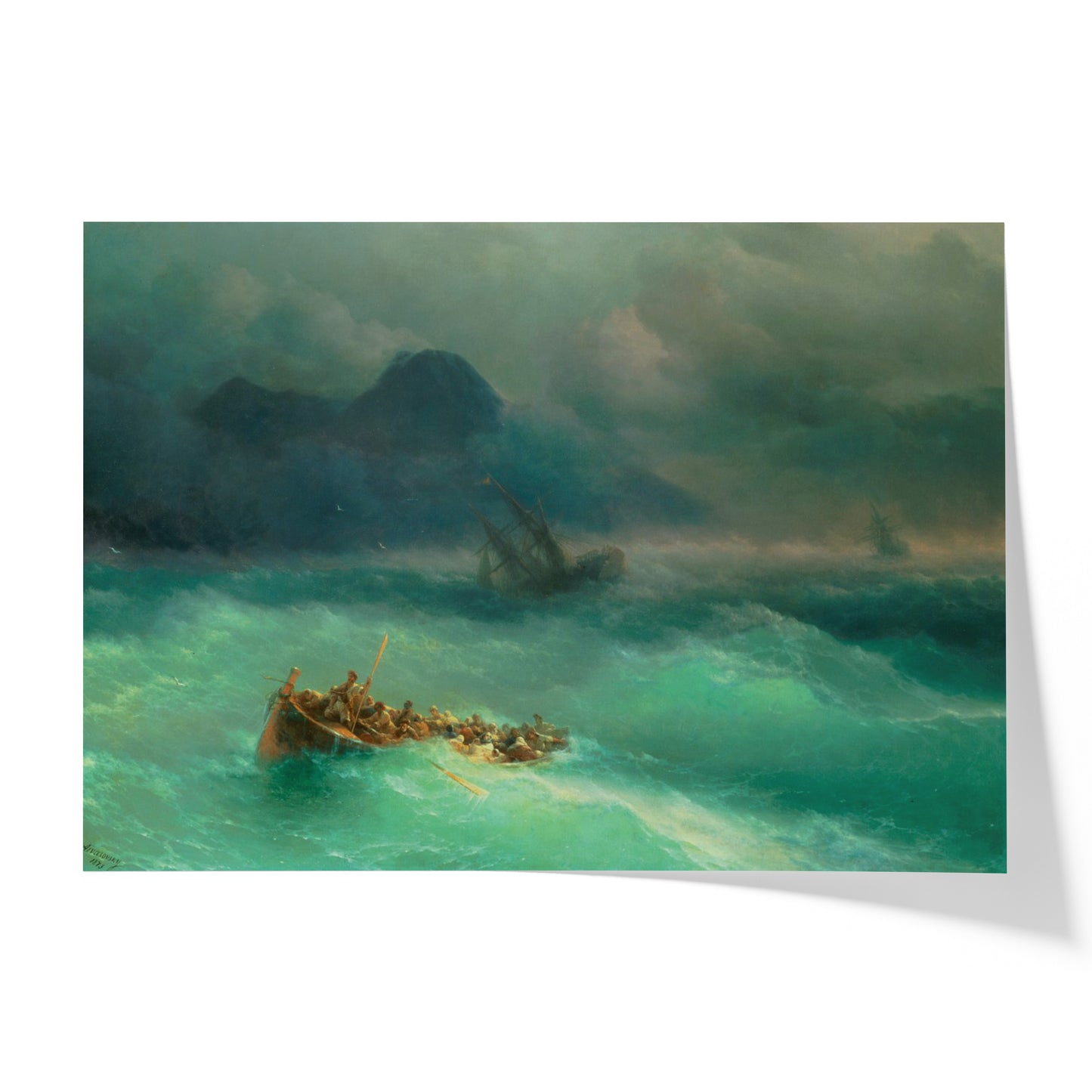 The Shipwreck | Ivan Aivazovsky | 1873