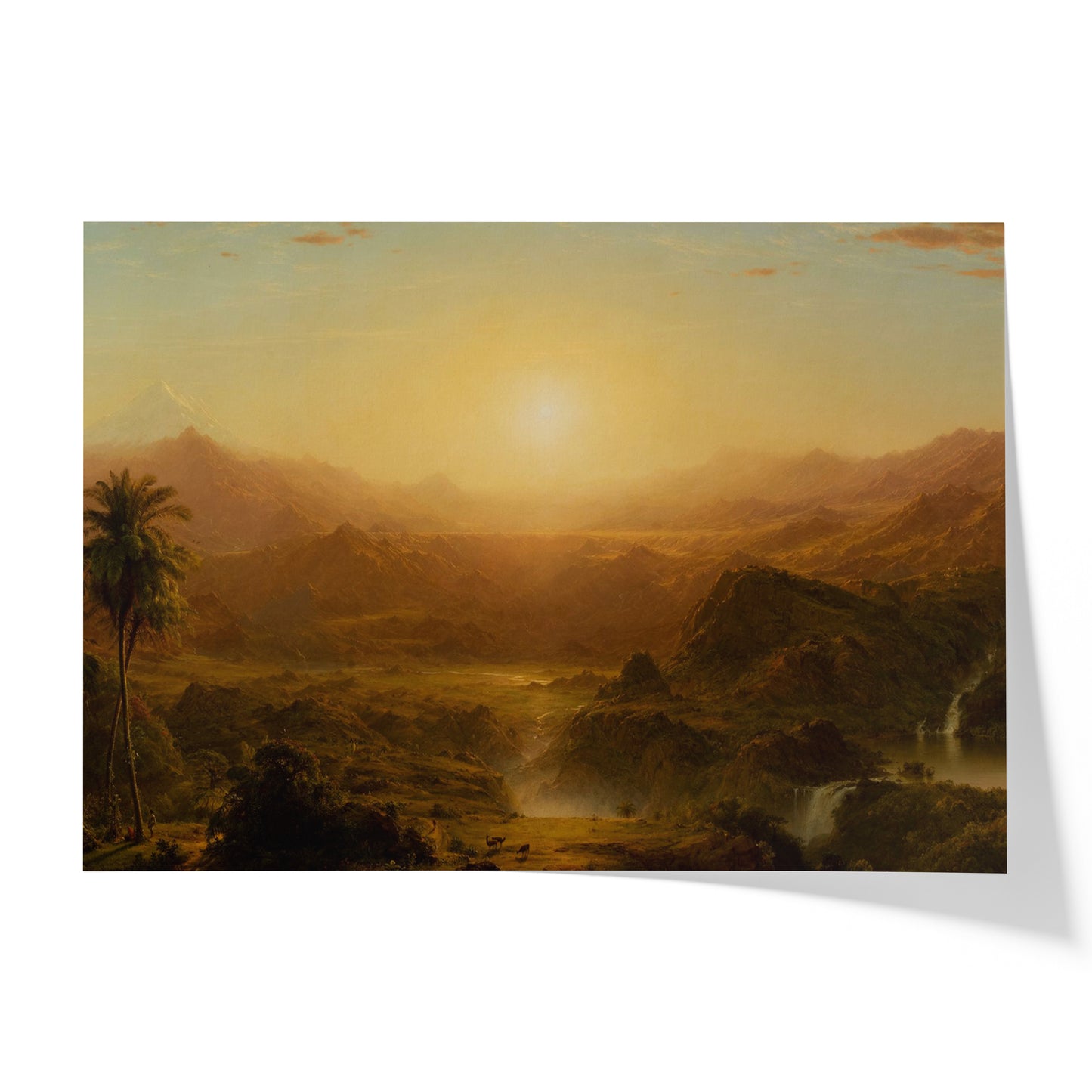 The Andes of Ecuador | Frederic Edwin Church | 1855