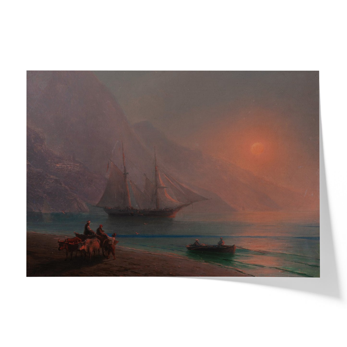 Fog on the Sea | Ivan Aivazovsky | 1895