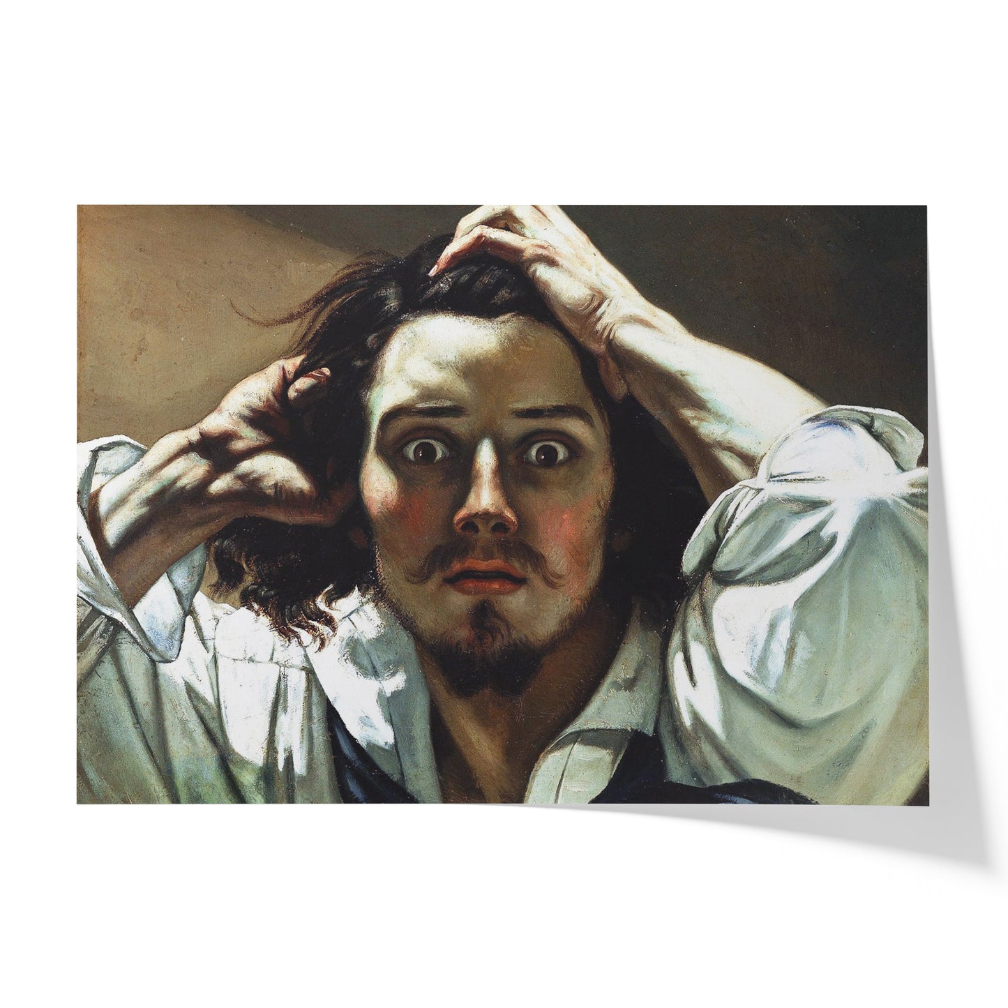 The Desperate Man | Gustave Courbet | 1843-45