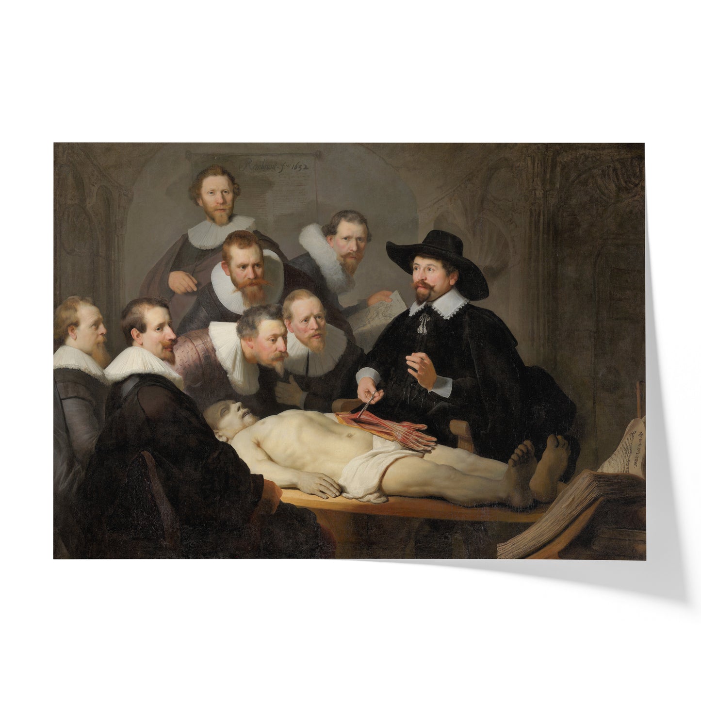 The Anatomy Lesson Of Dr. Nicolaes Tulp | Rembrandt | 1632