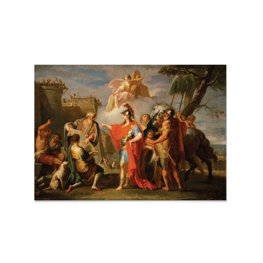 Alexander the Great Founding Alexandria | Placido Constanzi | 1736-1737