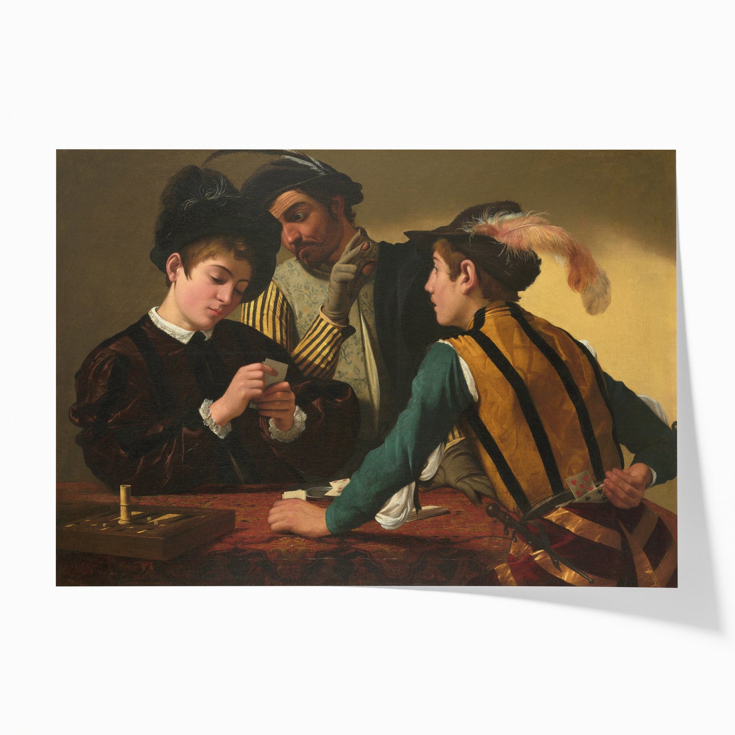 The Cardsharps | Caravaggio | 1594