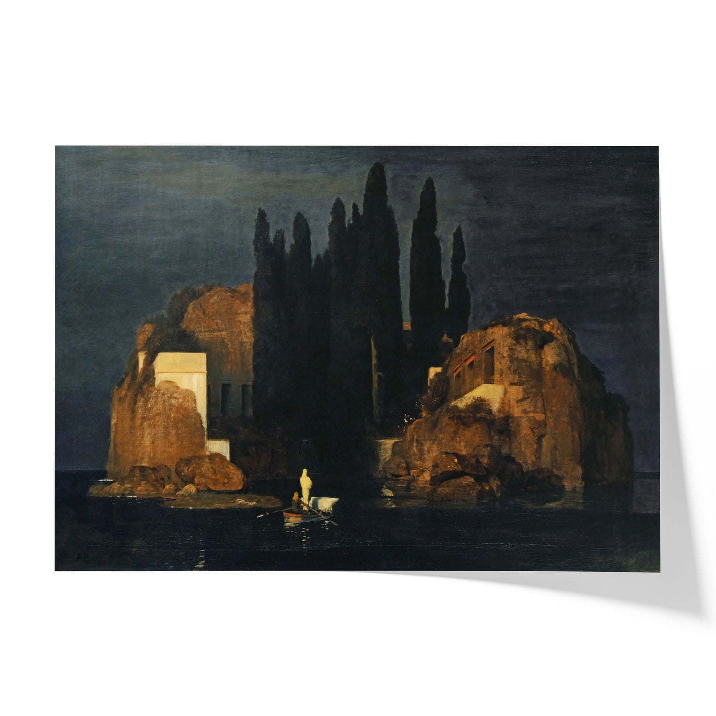 The Isle Of Dead (First Version) | Arnold Böcklin | 1880